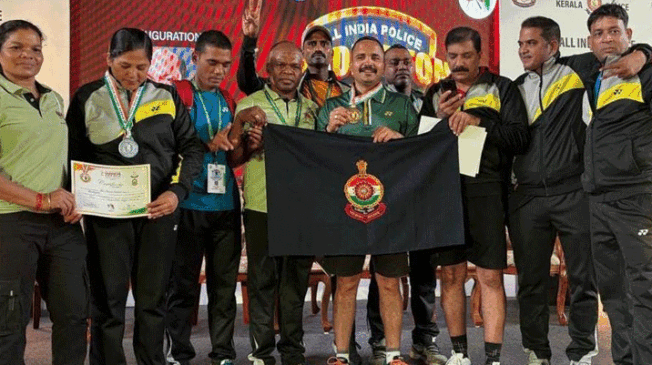 Police-Badminton