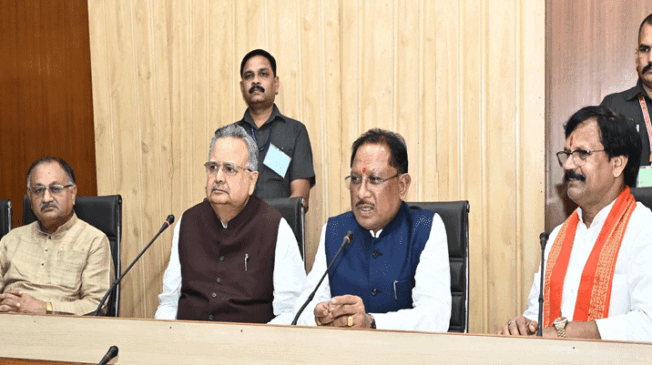 Rajnandgaon-delegation