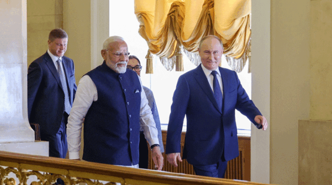 #PutininIndia